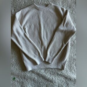 Buck Mason Seafarer Cotton Rib Crew Sweater - Cream